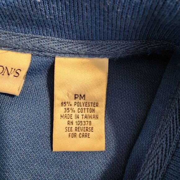 Draper's & Damon's Womens Petite 2 Piece Set Button Front Top and Pencil Skirt M - Picture 7 of 13